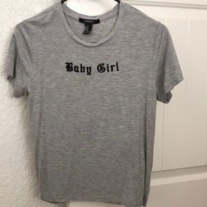 Babygirl crop